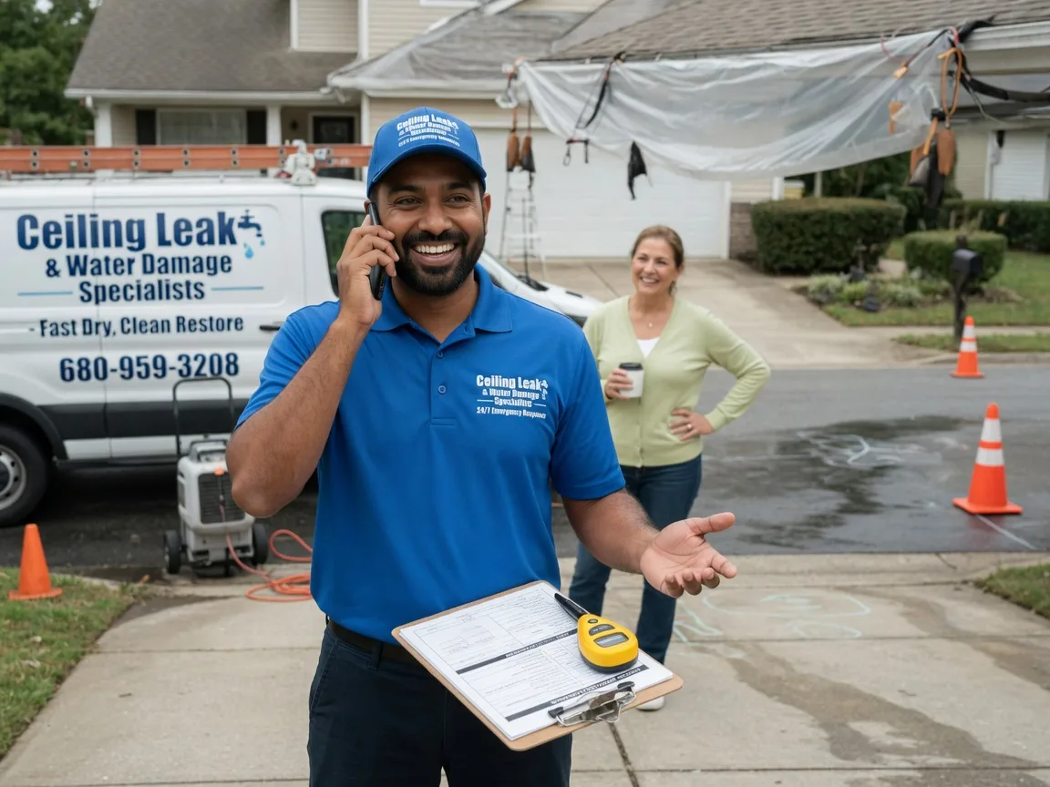 Ceiling Leak Cleanup Mineral Springs, PA FAQs